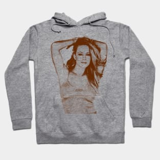 Mariah Carey - retro vintage sketches Hoodie